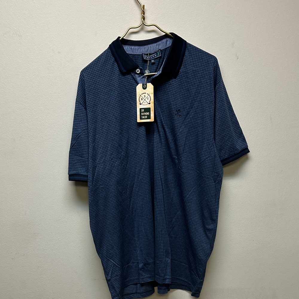 Men's Blue Polo Shirt